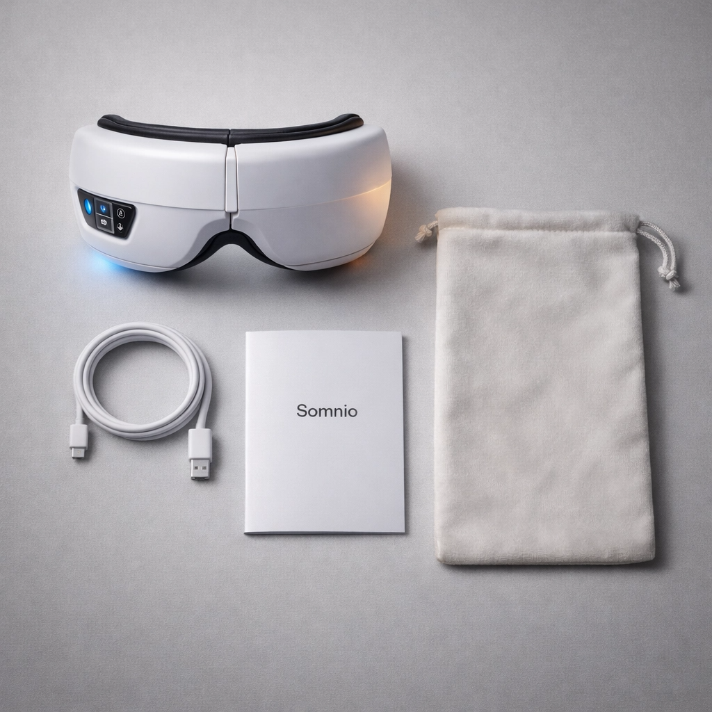 Somnio — Masque Masseur Oculaire Pro